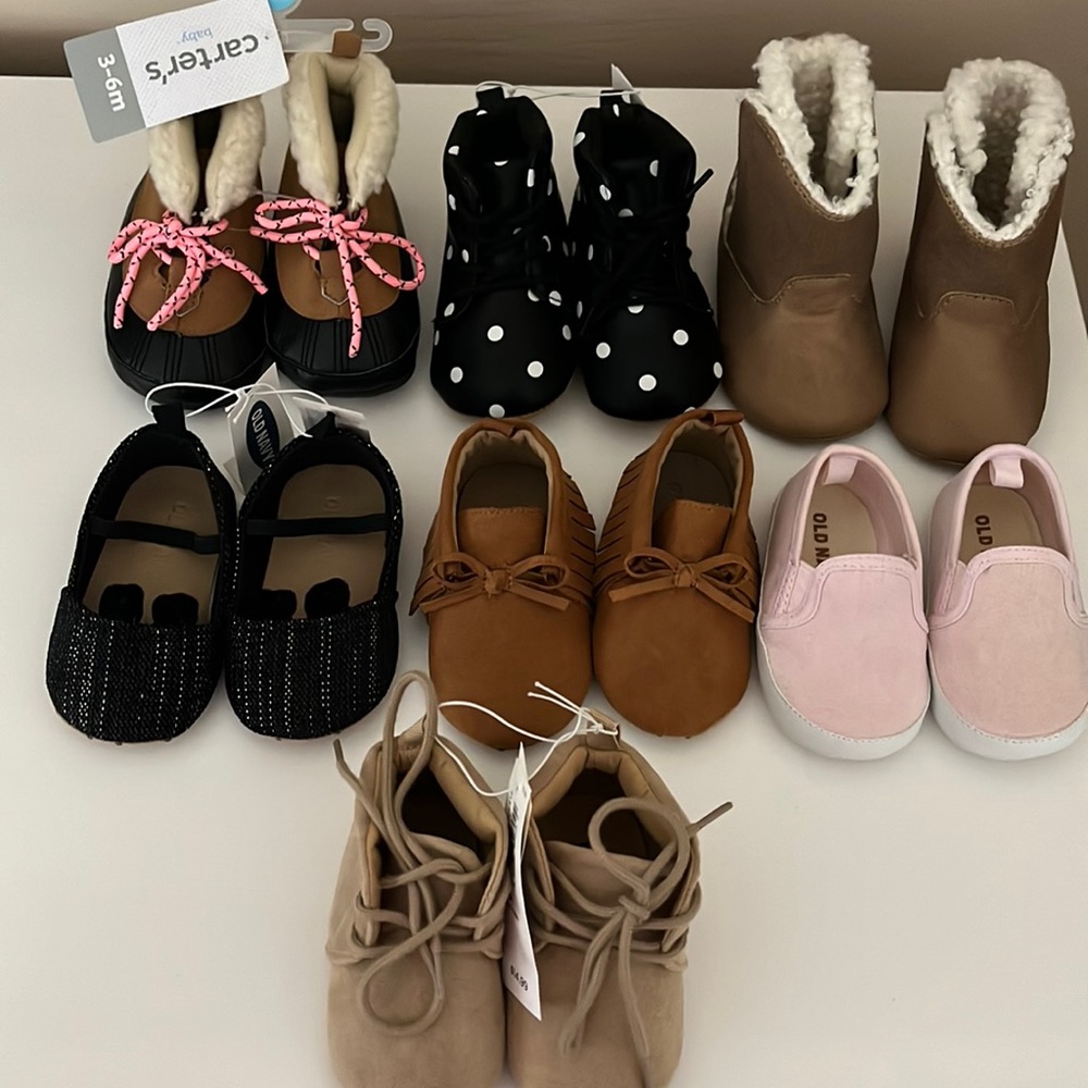 Baby shoe lot
